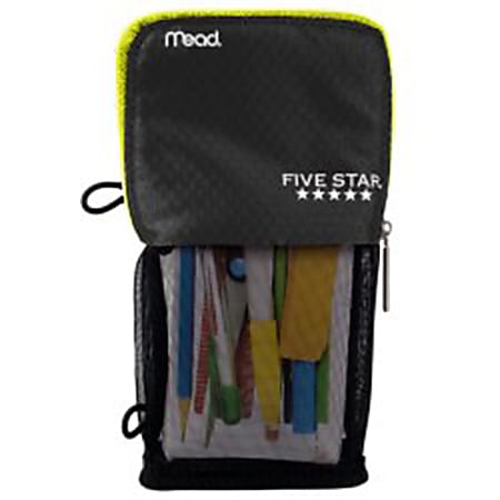 Mead Five Star Stand ‘N Store Pencil Pouch Case Fits 3 Ring Binder 