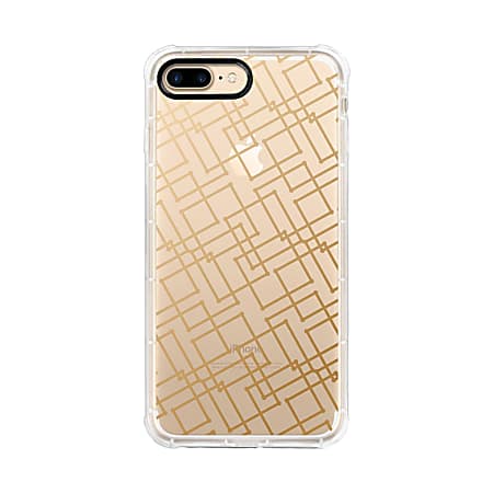 OTM Essentials Tough Edge Case For iPhone® 7+/8+, Geo Gold, OP-RP-Z120A