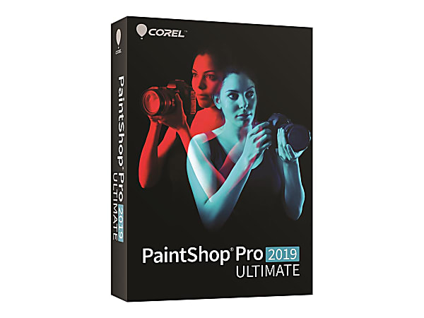 Corel&reg; Paint Shop Pro&reg; 2019 Ultimate, Disc