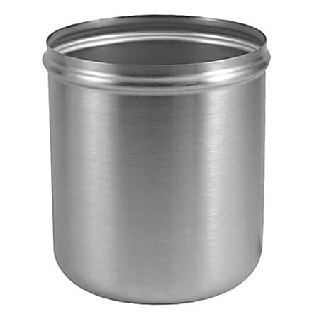 Server #10 Can Size Stainless Steel Jar, Silver