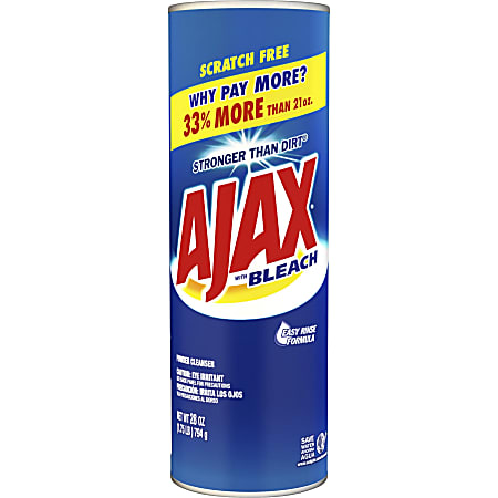 AJAX Powder Cleanser - Powder - 28 oz (1.75 lb) - 1 Each - Blue