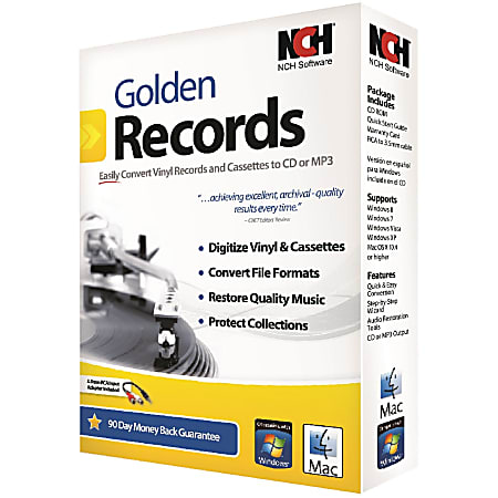 Golden Records Vinyl to CD Converter, Download Version