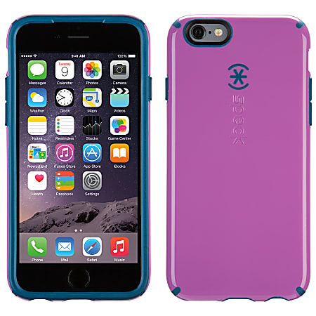 Speck® CandyShell™ Case For Apple® iPhone® 6, Beaming Orchid Purple/Deep Sea Blue