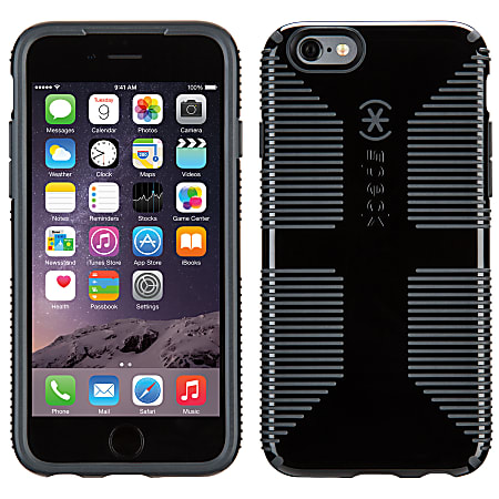 Speck® CandyShell™ Grip Case For Apple® iPhone® 6, Black/Gray