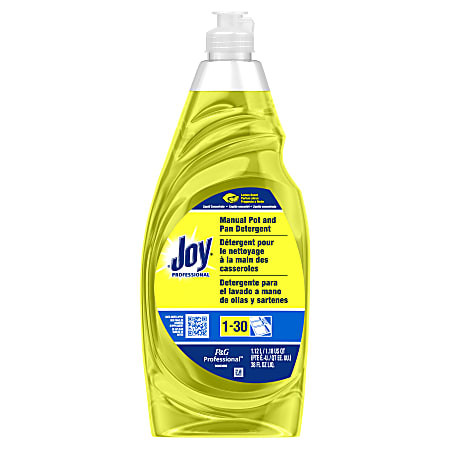 Joy Dishwashing Washing Soap, Lemon Scent, 38 Oz Bottle