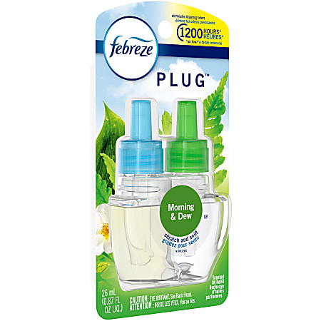 Febreze® PLUG™ Air Freshener Scented Oil Refill, Gain Meadows And Rain, 0.87 Oz