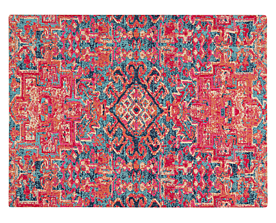 Anji Mountain Merida Rug’d Chair Mat, 1/4"H x 36”W x 48”D, Multicolor