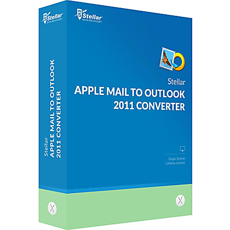 Stellar Apple Mail to Outlook 2011 Converter, Download Version