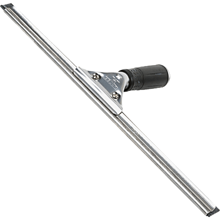 Pro® Stainless Steel Window Squeegee, 16" Rubber Blade