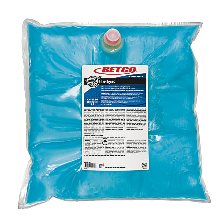 Betco® Symplicity™ In-Sync Dishwashing Detergent, 320 Oz Bottle