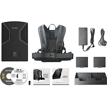 Zotac VR GO ZBOX-VR7N70-W2B-U Backpack PC - Core i7 i7-6700T - 16 GB RAM - 240 GB SSD - Mini PC - Windows 10 Home 64-bit - NVIDIA GeForce GTX 1070 8 GB - Wireless LAN - Bluetooth