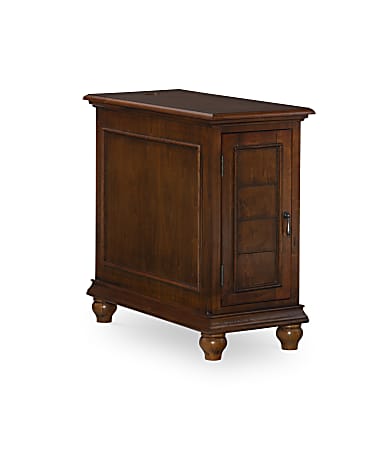 Powell® Home Fashions Driscoll Shutter 23-1/2"H Door Cabinet, Hazelnut