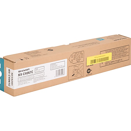 Sharp® MX-C40NTC Cyan Toner Cartridge