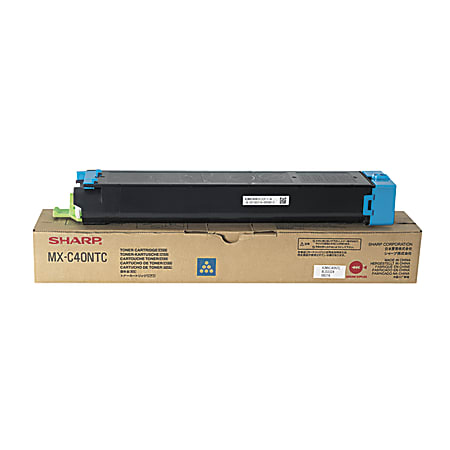 Sharp® MX-C40NTC Cyan Toner Cartridge