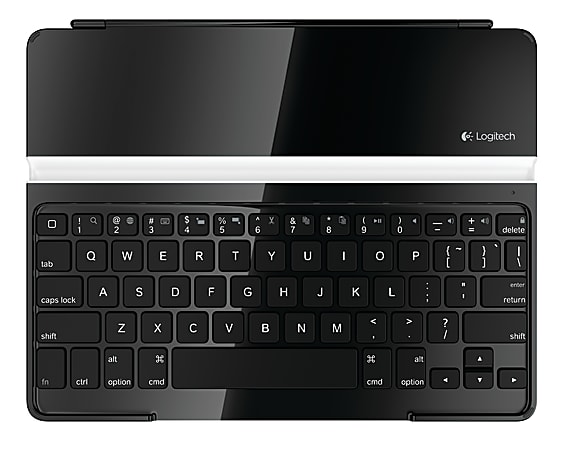 Logitech® Ultrathin Bluetooth® Wireless Keyboard And Cover For Apple® iPad®, Black