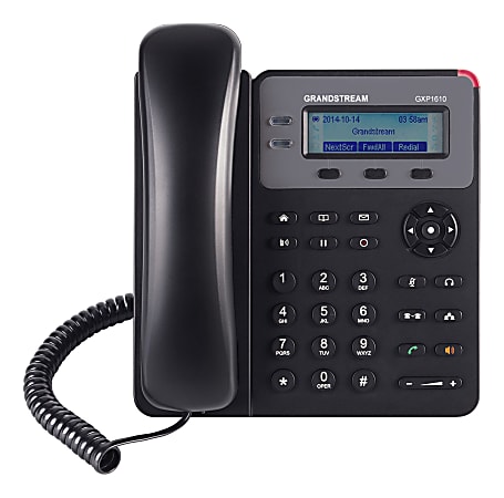 Grandstream Small Business 1-Line IP Telephone, GS-GXP1610