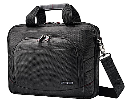 Samsonite Xenon 2 UltraSlim Laptop Case With 13 Laptop Pocket Black Office Depot