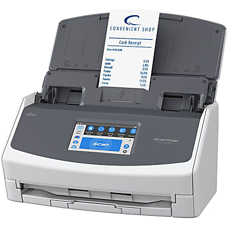 Fujitsu ScanSnap iX1600 Large Format ADF Scanner White