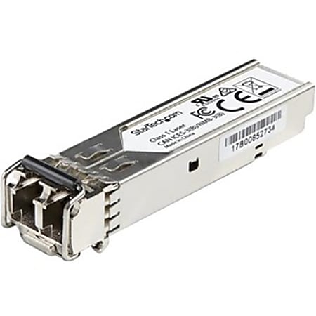 StarTech.com Dell EMC SFP-1G-LX Compatible SFP Module - 1000BASE-LX - 1GE SFP 1GbE Single Mode Fiber SMF Optic Transceiver - SFP1GLXEMCST
