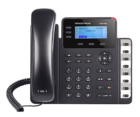 Grandstream Small Business HD IP 3-Line Phone, GS-GXP1630