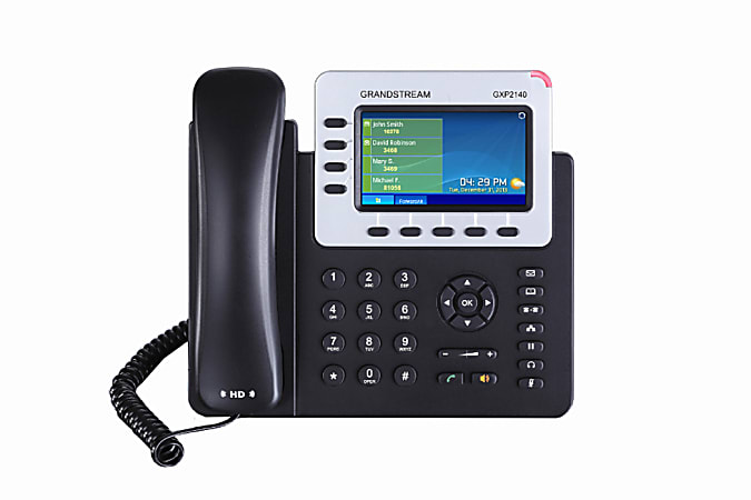 Grandstream GS-GXP2140 Enterprise IP Corded Telephone