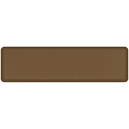 GelPro NewLife Designer Comfort Grasscloth Anti-Fatigue Floor Mat, 20" x 72", Khaki