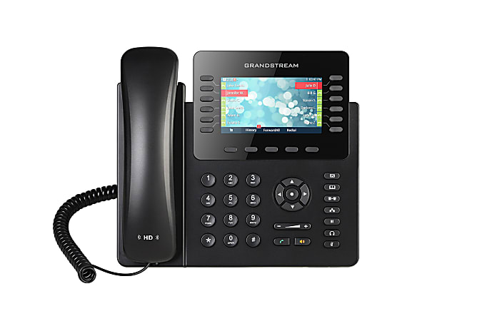 Grandstream Enterprise IP Color 12-Line SIP Wired Phone, GS-GXP2170