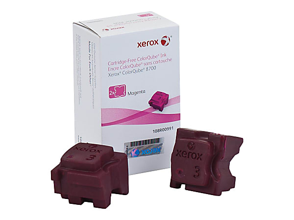Xerox ColorQube 8700 - 2-pack - magenta - solid inks - for ColorQube 8700, 8700/SM, 8700/XM, 8700_AS, 8700S, 8700X, 8700XF