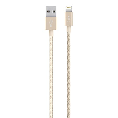 Belkin® MIXIT™ Lightning to USB Cable, Gold