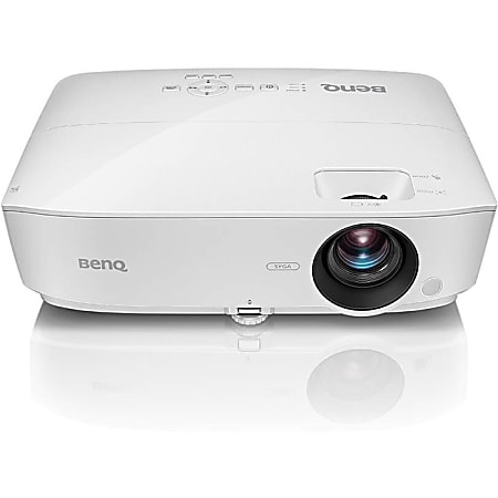 BenQ MH535A 3D Ready DLP Projector - 16:9 - White - 1920 x 1080 - Front, Ceiling - 1080p - 5000 Hour Normal Mode - 10000 Hour Economy Mode - Full HD - 15,000:1 - 3600 lm - HDMI - USB