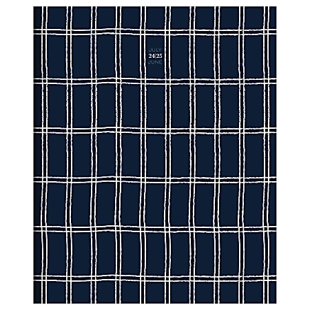 2024-2025 TF Publishing Large Monthly Planner, 11” x 9”, Navy, July To June