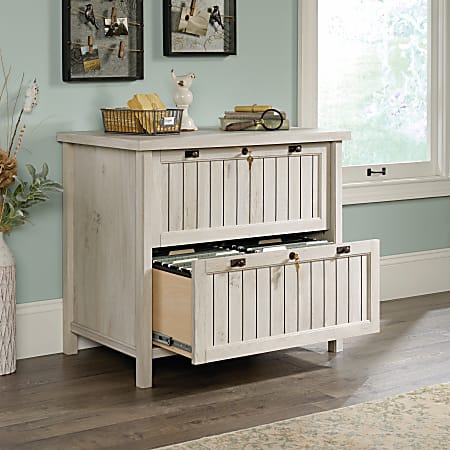 Sauder Costa 33 38 W x 21 78 D Lateral 2 Drawer File Cabinet