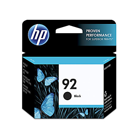 HP 92, (C9362WN) Black Original Ink Cartridge