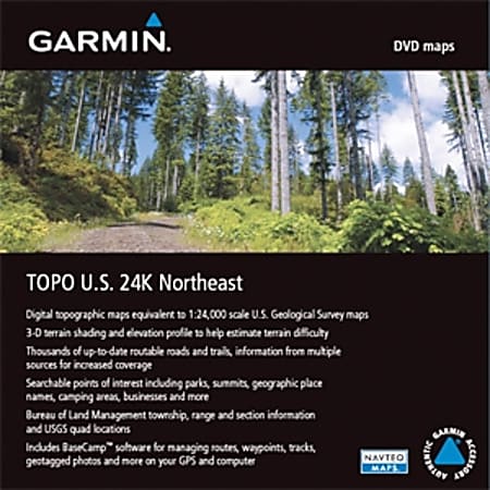 Garmin 010-11318-00 TOPO US 24K Northeast Digital Map