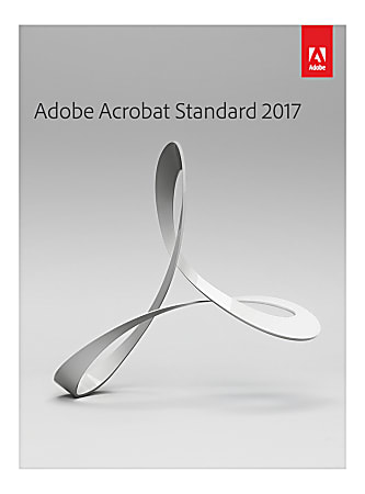 Adobe&reg; Acrobat&reg; Standard 2017, Disc