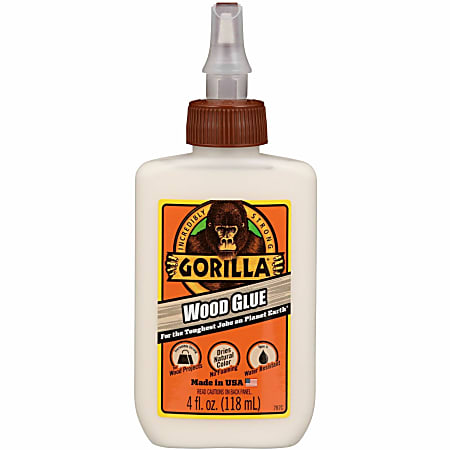 Gorilla Wood Glue - 4 oz - 1 Each - Off White