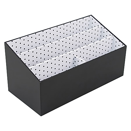 See Jane Work® Black Dot Desktop Organizer