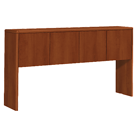 HON® 10700 Series Laminate Stack-On Hutch, For 72" Credenza, Cognac