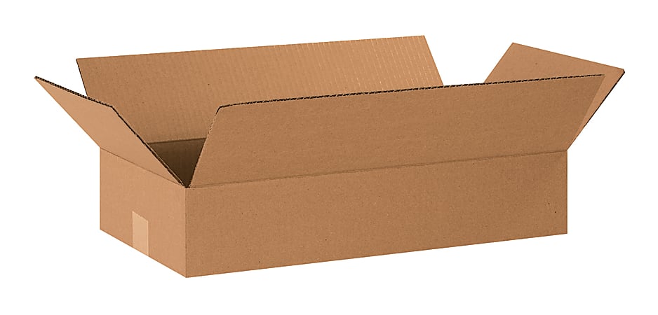Office Depot® Brand Corrugated Cartons, 20" x 10" x 4", Kraft, Pack Of 25