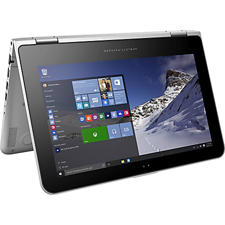 HP Pavilion x360 11-k100 11-k120nr 11.6" LCD 2 in 1 Notebook - Intel Pentium N3700 Quad-core (4 Core) 1.60 GHz - 4 GB DDR3L SDRAM - 500 GB HDD - Windows 10 Home 64-bit - 1366 x 768 - In-plane Switching (IPS) Technology - Convertible