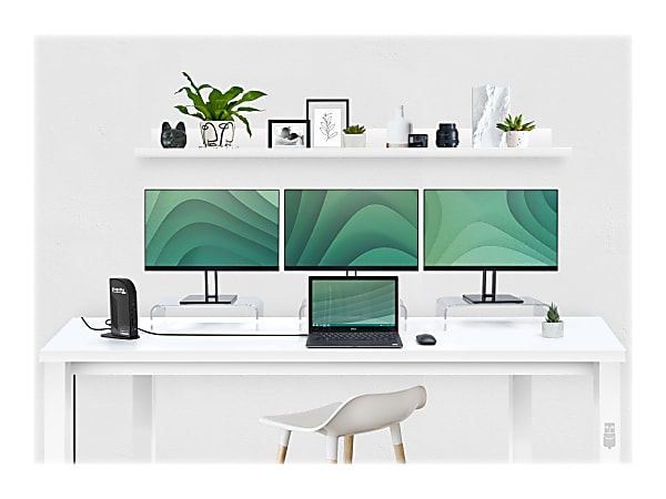 Plugable USB-C Triple Display Docking Station with Charging Support Power Delivery  - UDULTCDL