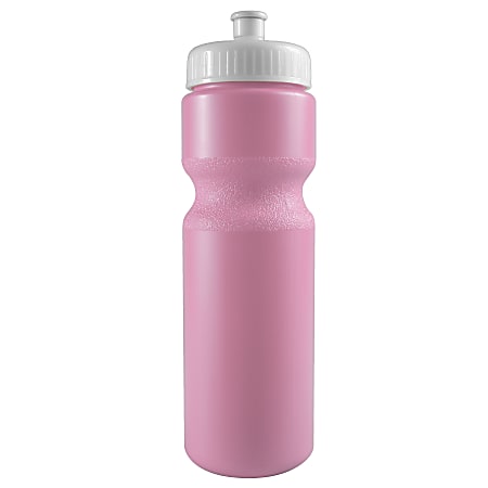 Water Bottle with Push Cap 20 oz. Set of 6, Bulk Pack - Reusable