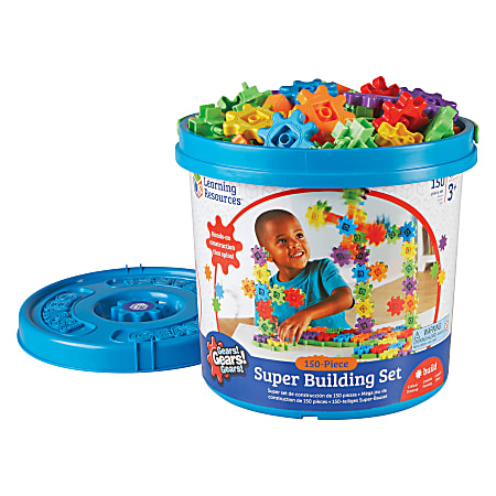 Gears!Gears!Gears! Super Set - Theme/Subject: Learning - Skill Learning: Early Skill Development - 3-10 Year - 150 Pieces