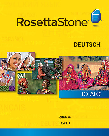 Rosetta Stone® V4 German Level 1, For PC/Apple® Mac®, Traditional Disc