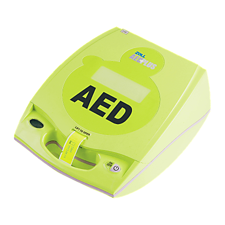 ZOLL Medical AED Plus Defibrillator - Automatic - Lime