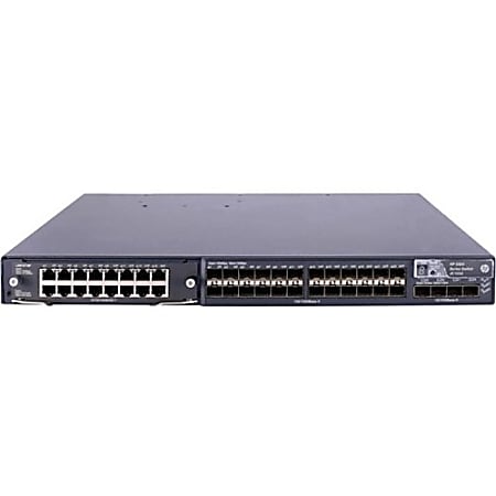 HPE 5800-24G-SFP TAA-compliant Switch with 1 Interface Slot