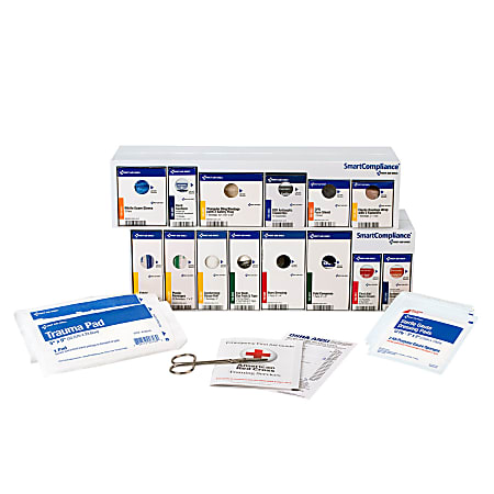 First Aid Only Smart Compliance 25-Person RetroFit Kit