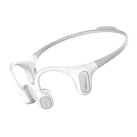 Mojawa™ Run Plus Bluetooth® Bone-Conduction Waterproof Open-Ear Headphones With Microphone For Outdoor Sports, Gray