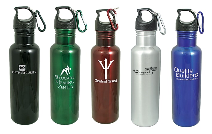 Tower Stainless Steel Water Bottle, 25 Oz.