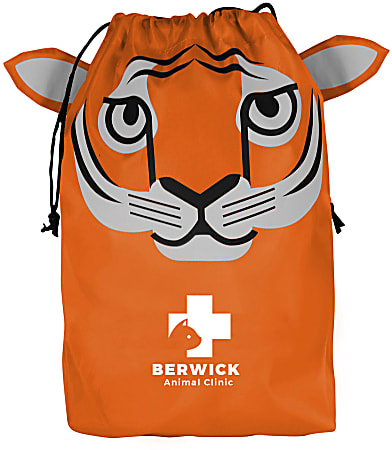 Custom Promotional Paws N' Claws Gift Bags, 9-3/4" x 11", Set Of 150 Bags